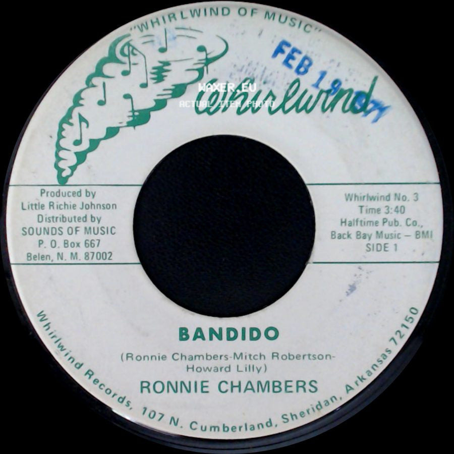 Ronnie Chambers - Bandido / These Brown Eyes side A