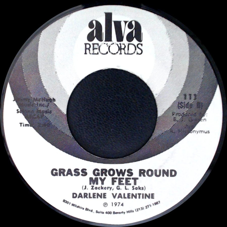 Darlene Valentine - April Is The Month For Loving / Grass Grows Round My Feet side B