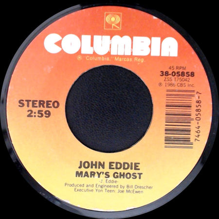 John Eddie - Jungle Boy / Mary's Ghost side B