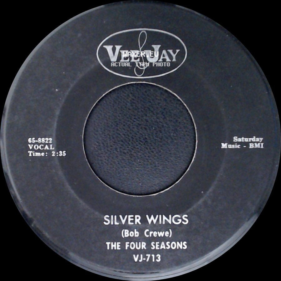 The Four Seasons - Little Boy (In Grown Up Clothes) / Silver Wings side B