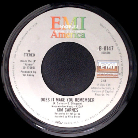 Kim Carnes - Does It Make You Remember / Take It On The Chin side A