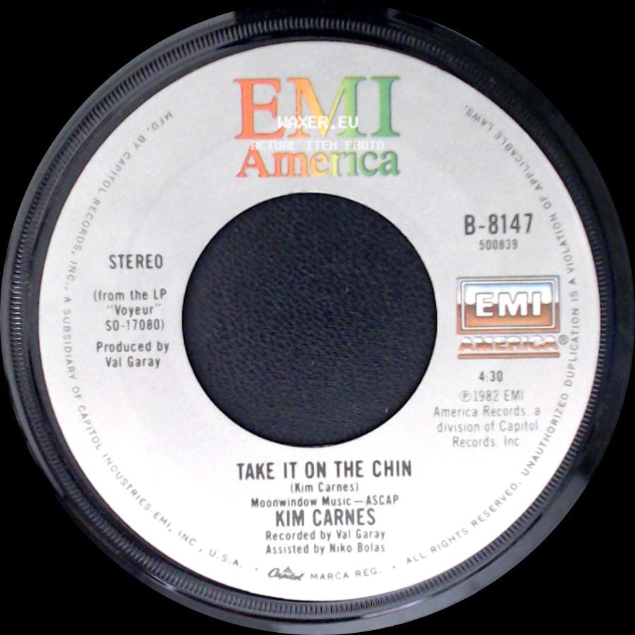 Kim Carnes - Does It Make You Remember / Take It On The Chin side B