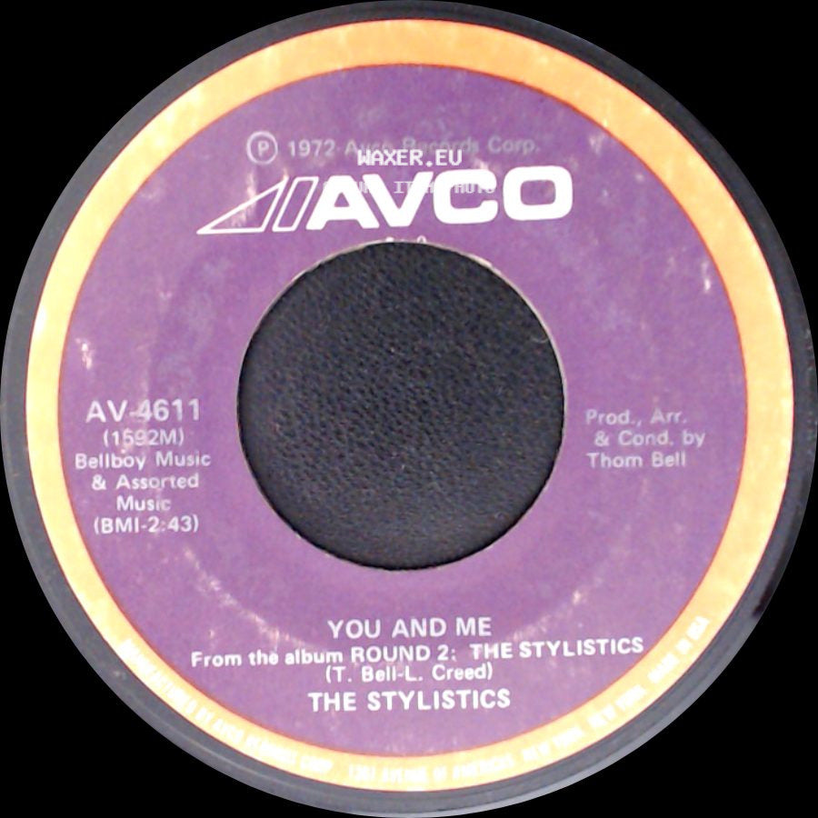 The Stylistics - Break Up To Make Up / You And Me side B