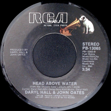 Daryl Hall & John Oates - Head Above Water / Did It In A Minute side A