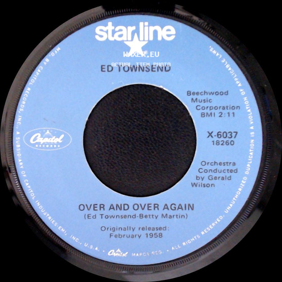 Ed Townsend - Over And Over Again / For Your Love side A