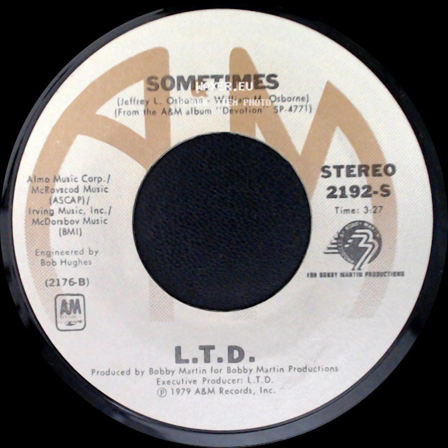 L.T.D. - Sometimes / Stranger side A