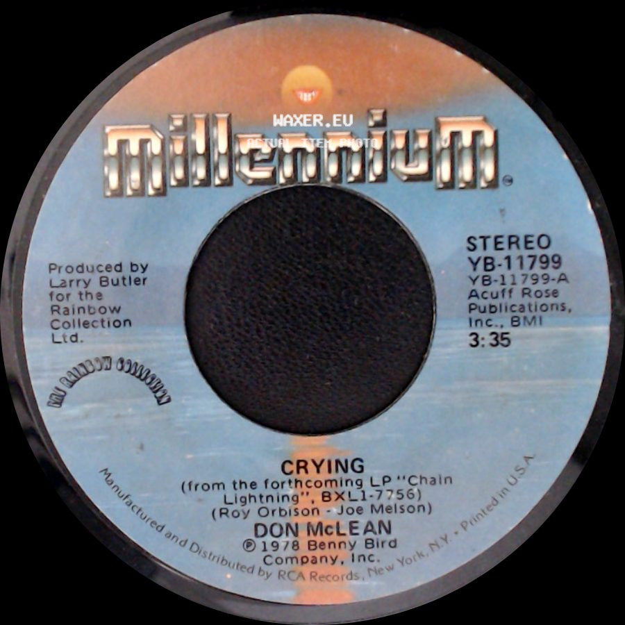 Don Mclean - Genesis (In The Beginning) / Crying side B