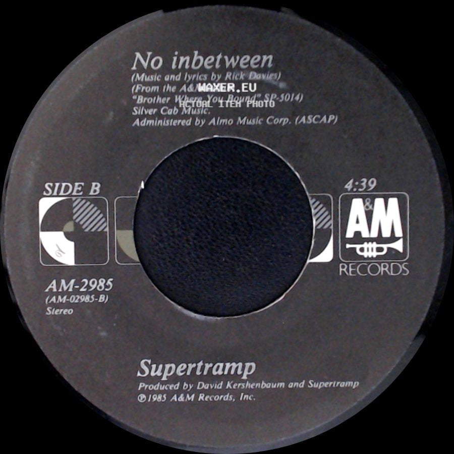 Supertramp - I'm Beggin' You / No Inbetween side B