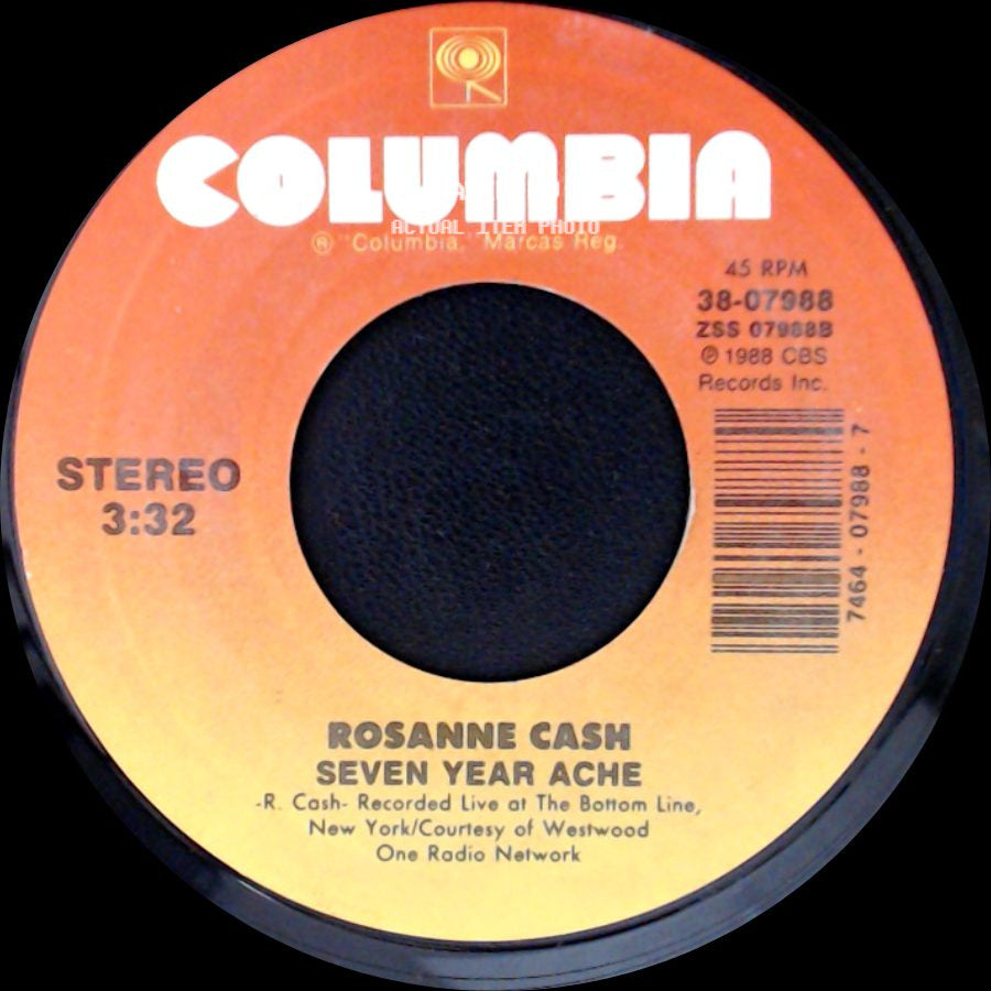 Rosanne Cash - Seven Year Ache / Runaway Train side A
