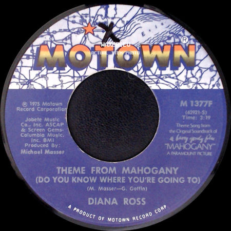 Diana Ross - Theme From Mahogany (Do You Know Where You're Going To) / No One's Gonna Be A Fool Forever side A