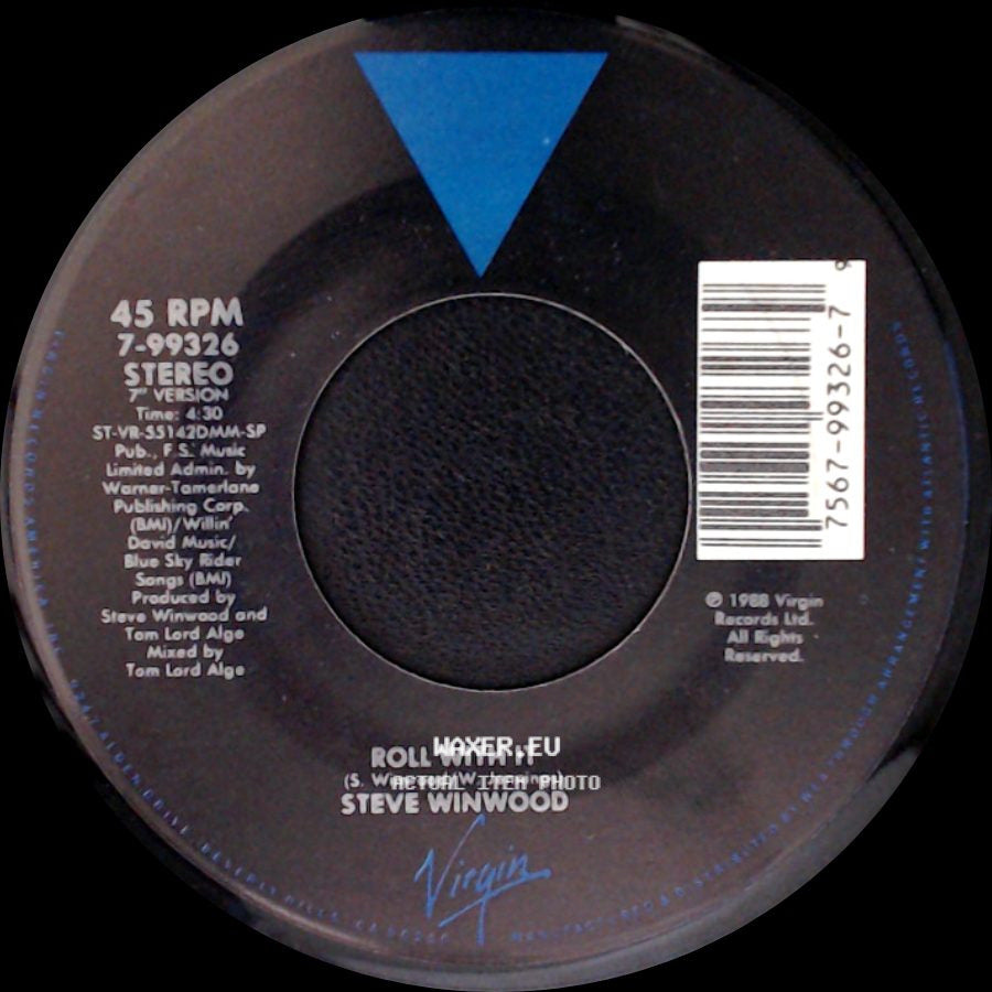 Steve Winwood - Roll With It / The Morning Side side A