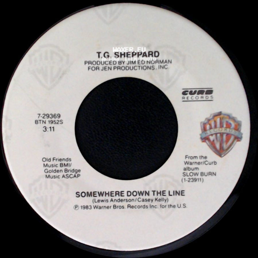 T.G. Sheppard - Somewhere Down The Line / It's A Bad Night For Good Girls side A