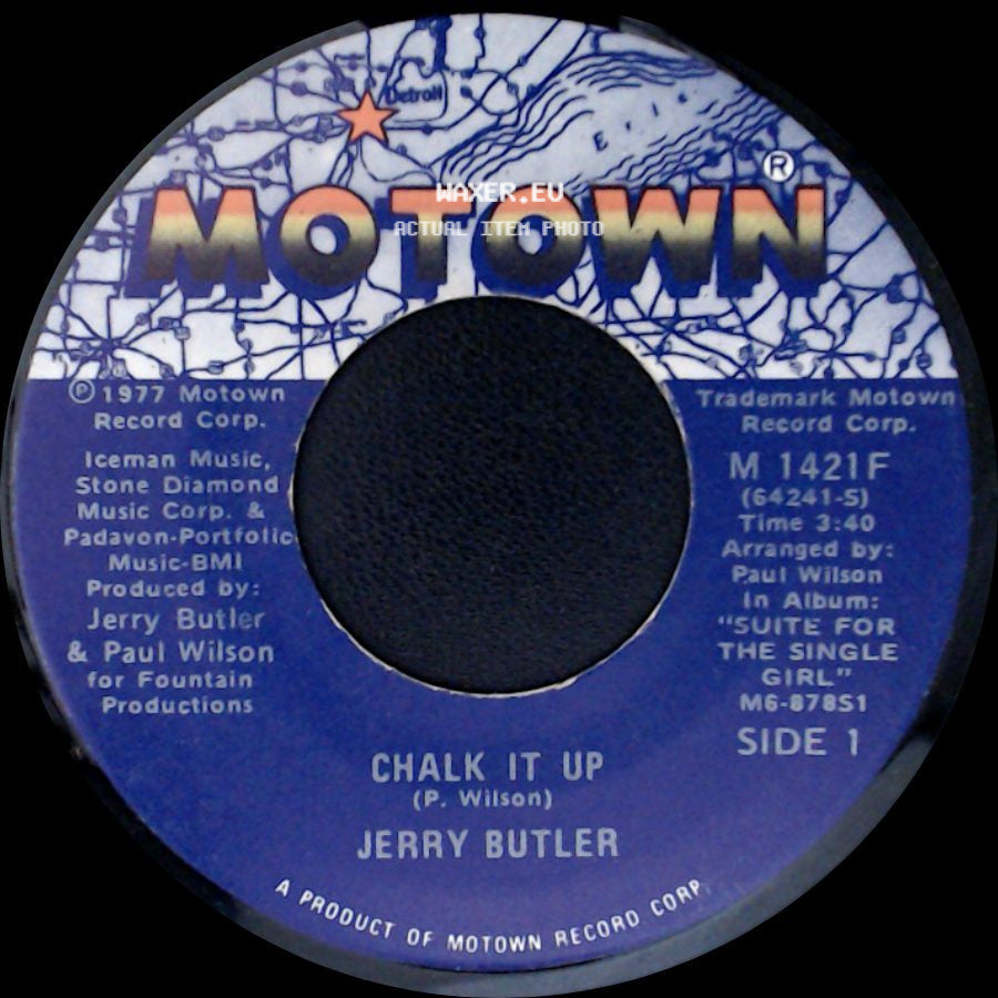 Jerry Butler - Chalk It Up / I Don't Want Nobody To Know side A