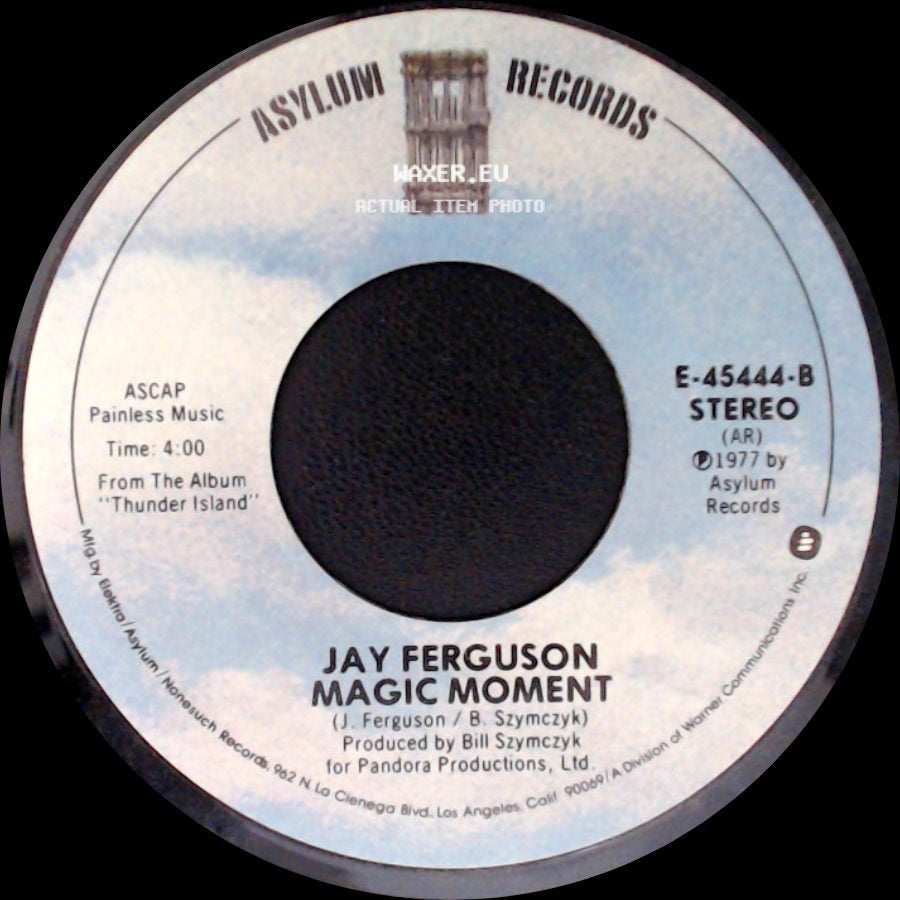 Jay Ferguson - Magic Moment / Thunder Island side A