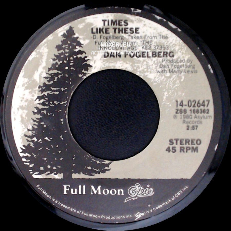 Dan Fogelberg - Times Like These / Leader Of The Band side A