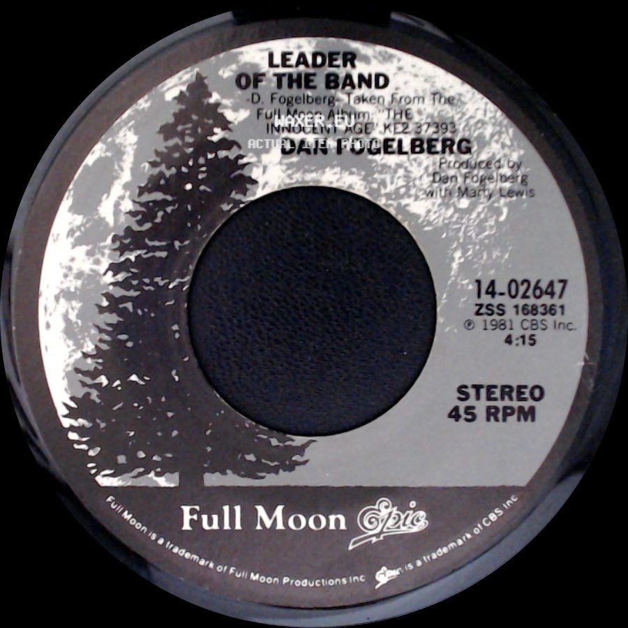 Dan Fogelberg - Times Like These / Leader Of The Band side B