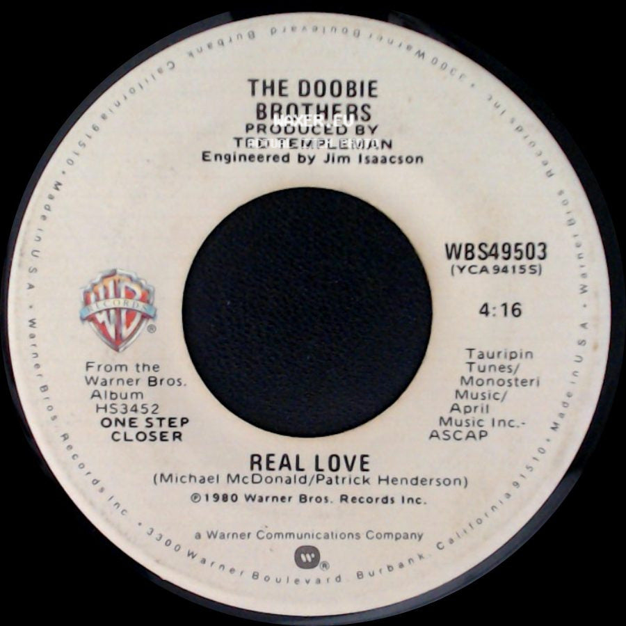 The Doobie Brothers - Thank You Love / Real Love side B