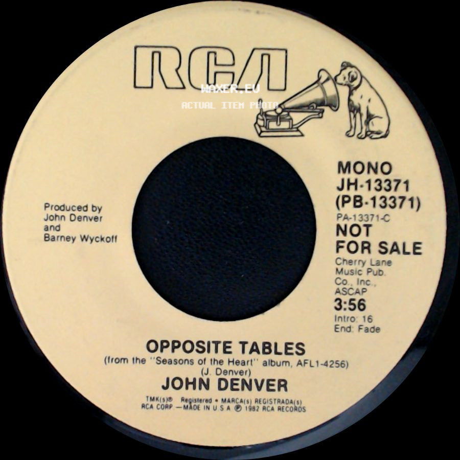 John Denver - Opposite Tables / Opposite Tables side A