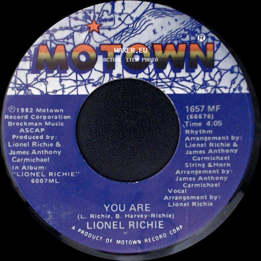 Lionel Richie - You Are / You Mean More To Me side A