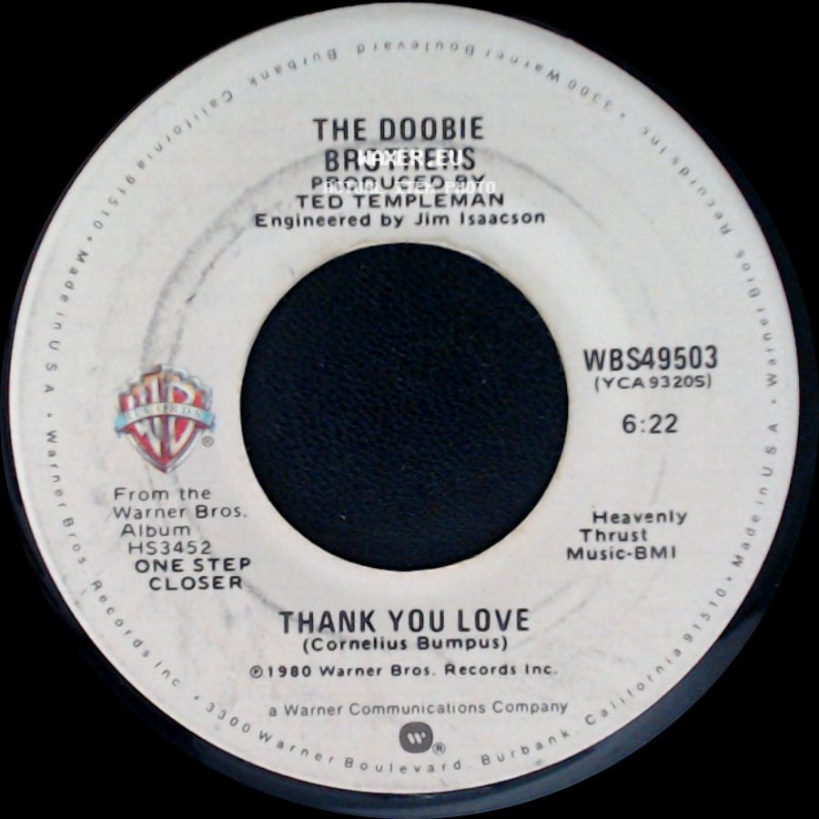 The Doobie Brothers - Thank You Love / Real Love side A