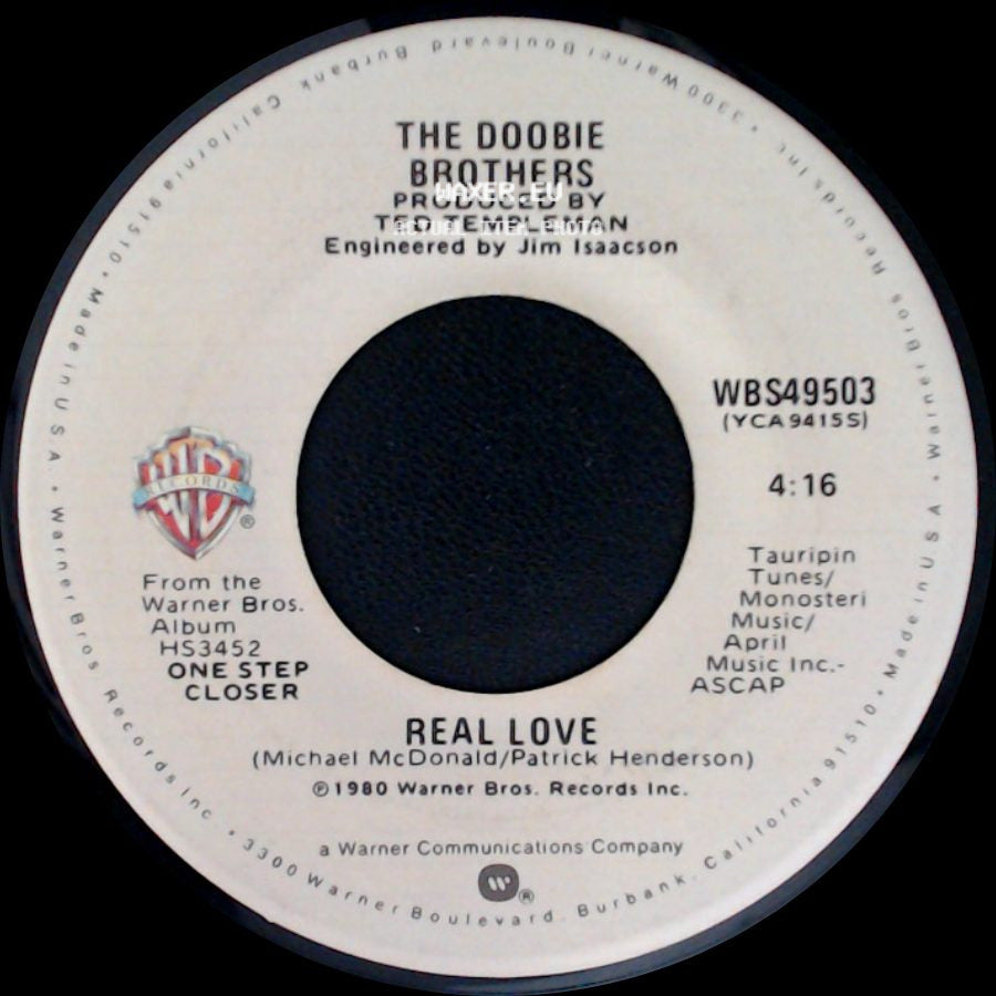 The Doobie Brothers - Thank You Love / Real Love side B