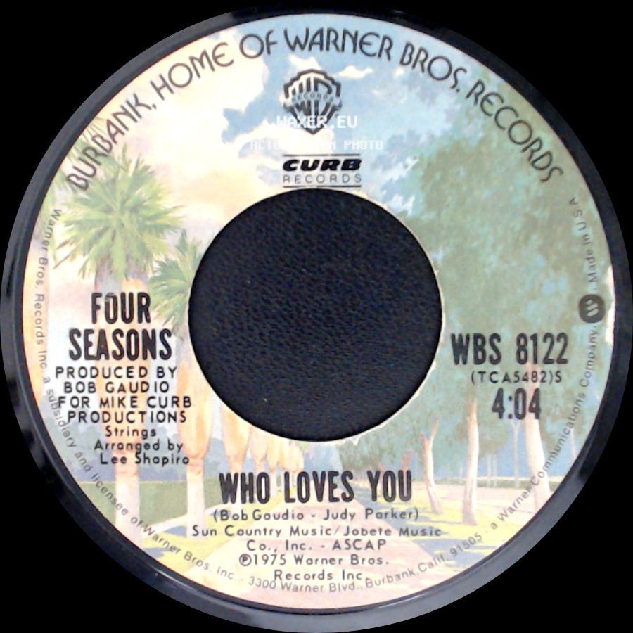 Four Seasons - Who Loves You / Who Loves You (Disco Version) side A