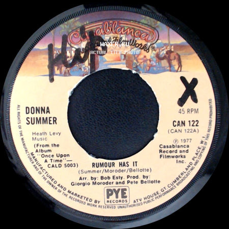 Donna Summer - Rumour Has It / Once Upon A Time side A
