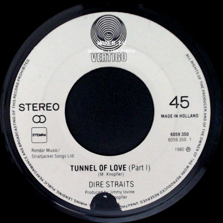 Dire Straits - Tunnel Of Love (Part I) / Tunnel Of Love (Part Ii) side A