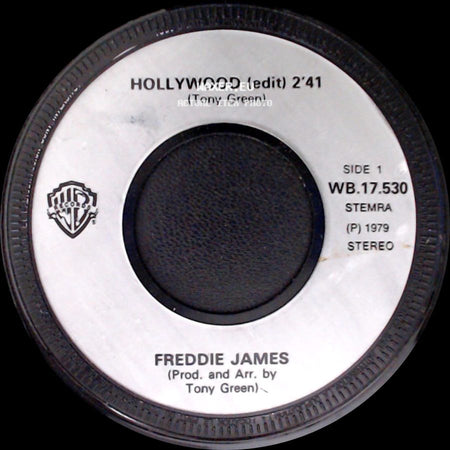 Freddie James - Hollywood (Edit) / Crazy Disco Music side A