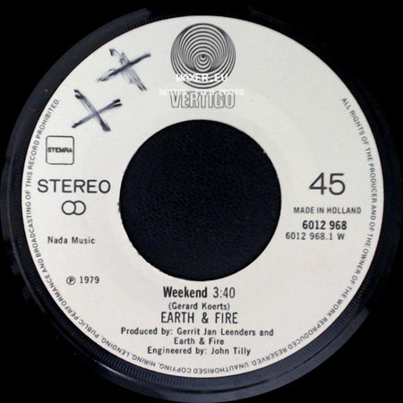 Earth & Fire - Answer Me / Weekend side B