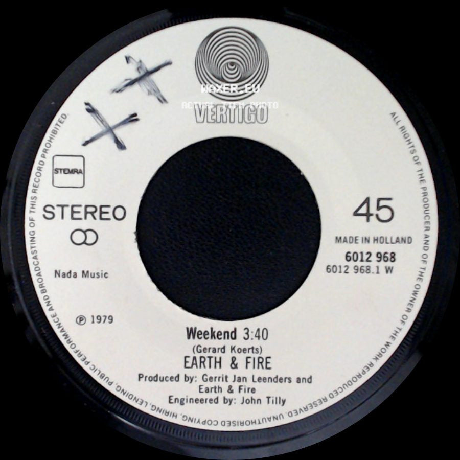 Earth & Fire - Answer Me / Weekend side B