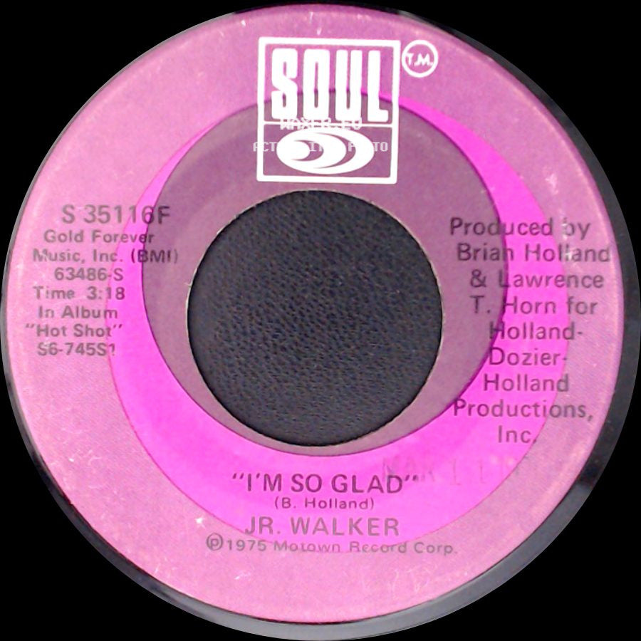 Jr. Walker - I'm So Glad / Soul Clappin' side A
