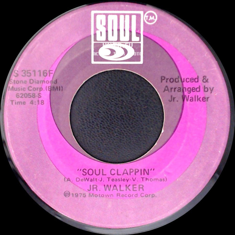 Jr. Walker - I'm So Glad / Soul Clappin' side B