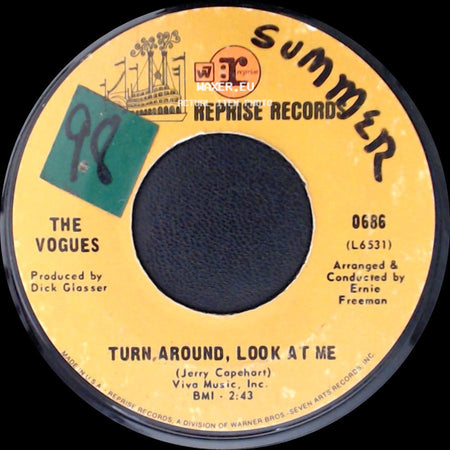The Vogues - Then / Turn, Around, Look At Me side B