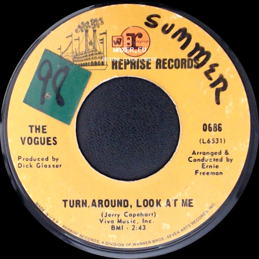 The Vogues - Then / Turn, Around, Look At Me side B
