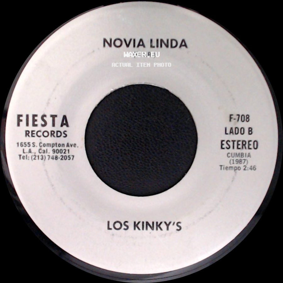 Los Kinky's - Oye / Novia Linda side B