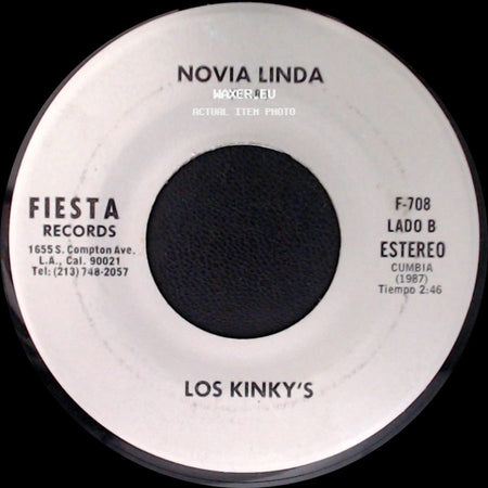 Los Kinky's - Oye / Novia Linda side B