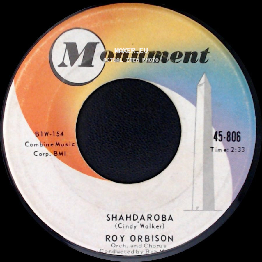Roy Orbison - In Dreams / Shahdaroba side B