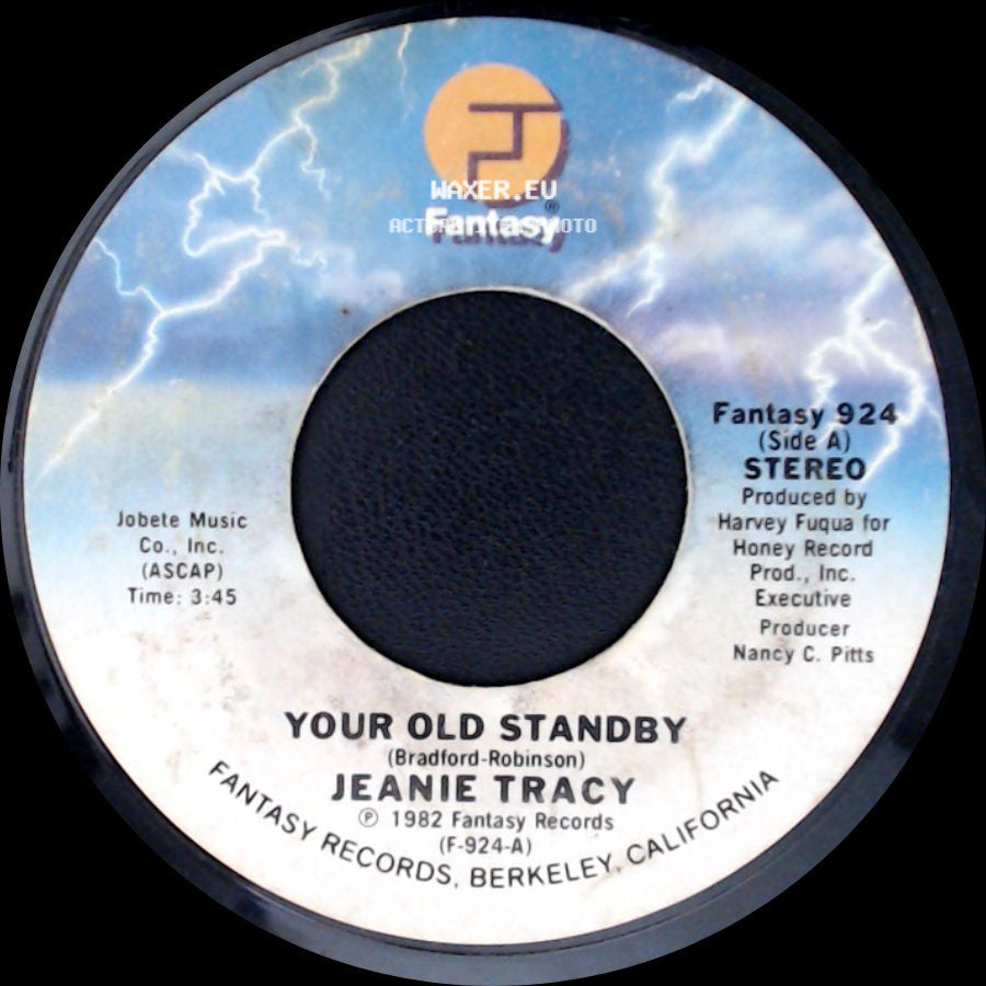 Jeanie Tracy - Your Old Standby / I Feel Like Dancing side A