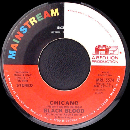 Black Blood - Rastiferia / Chicano side B