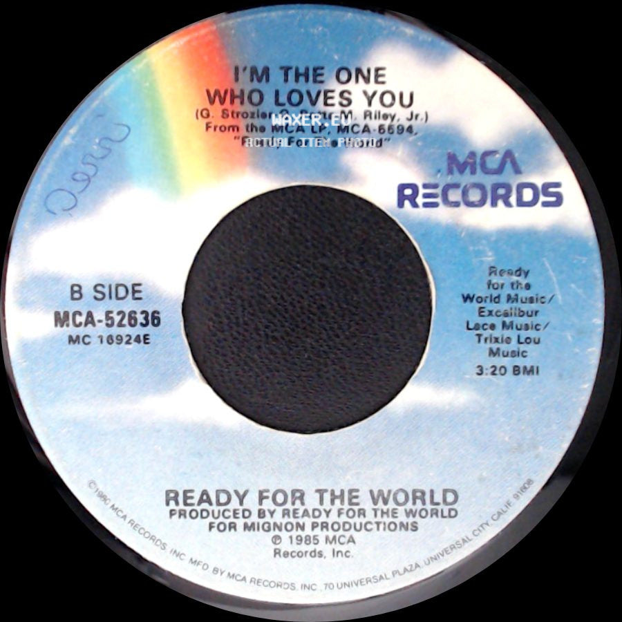 Ready For The World - Oh Sheila / I'm The One Who Loves You side B