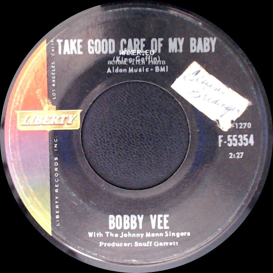 Bobby Vee - Take Good Care Of My Baby / Bashful Bob side A