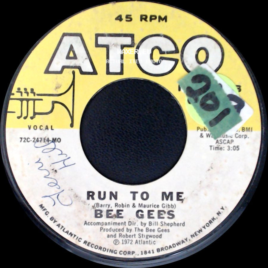 Bee Gees - Run To Me / Road To Alaska side A