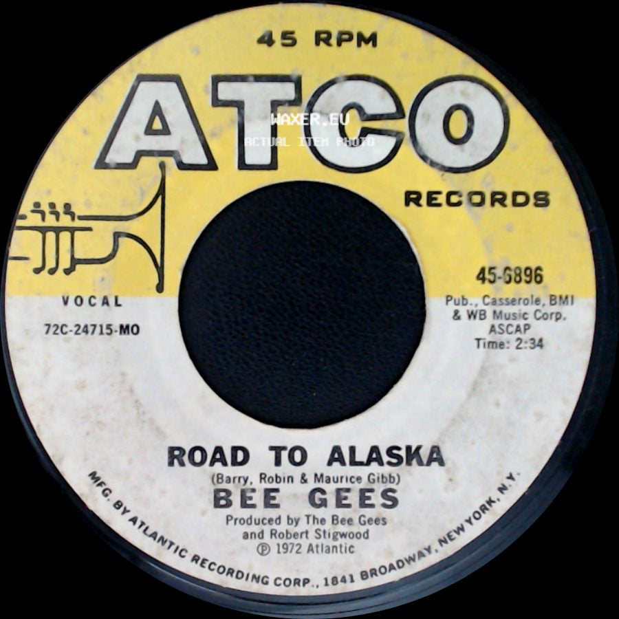 Bee Gees - Run To Me / Road To Alaska side B