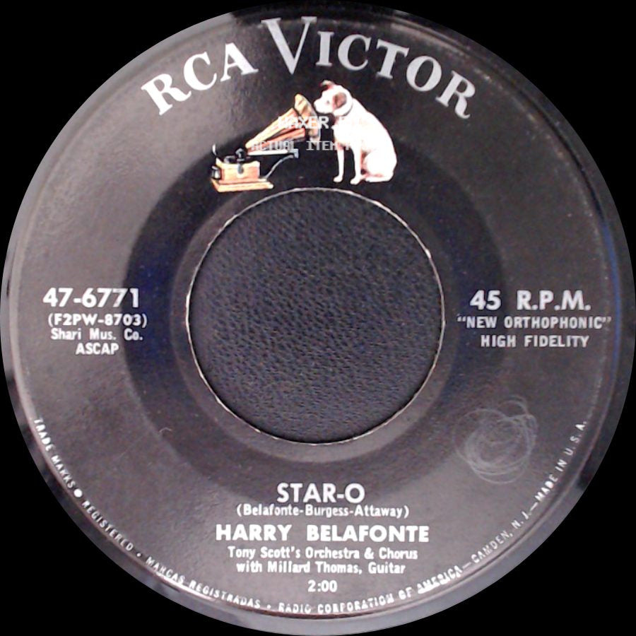 Harry Belafonte - Star-O / Banana Boat (Day-O) side A