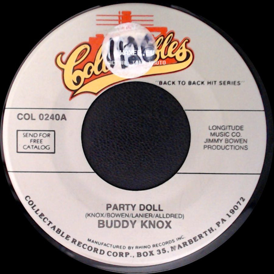 Buddy Knox - Party Doll / Hula Love side A