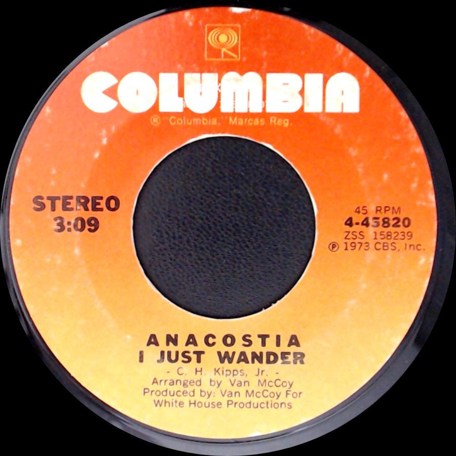 Anacostia - Thick And Thin / I Just Wander side B