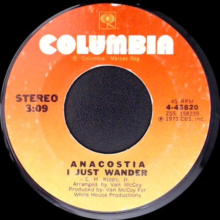 Anacostia - Thick And Thin / I Just Wander side B