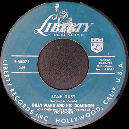 Billy Ward And His Dominoes - Star Dust / Lucinda side A