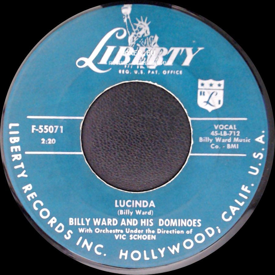 Billy Ward And His Dominoes - Star Dust / Lucinda side B